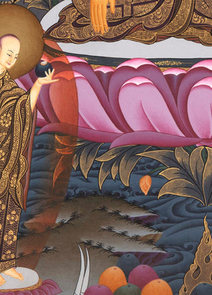 Shakyamuni Handmade Thangka | Art For Peace