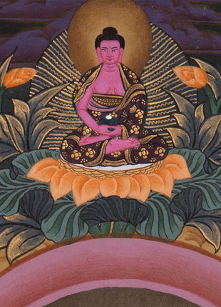 Shakyamuni Handmade Thangka | Art For Peace