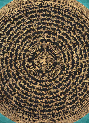 MANTRA MANDALA THANGKA  |  Tibetan Thangka