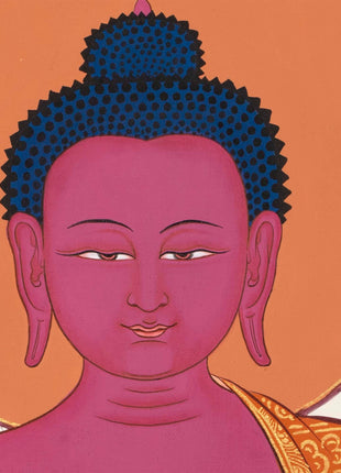 Red Amitabha Buddha | Wall hanging Decoration
