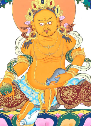 Zambala Thangka | Wealth And Prosperity