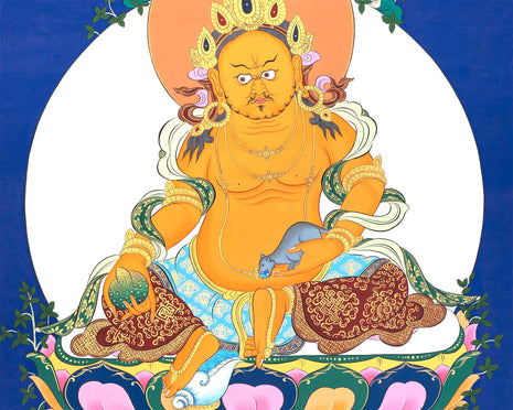 Zambala Thangka | Wealth And Prosperity