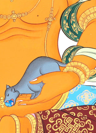 Zambala Thangka | Wealth And Prosperity