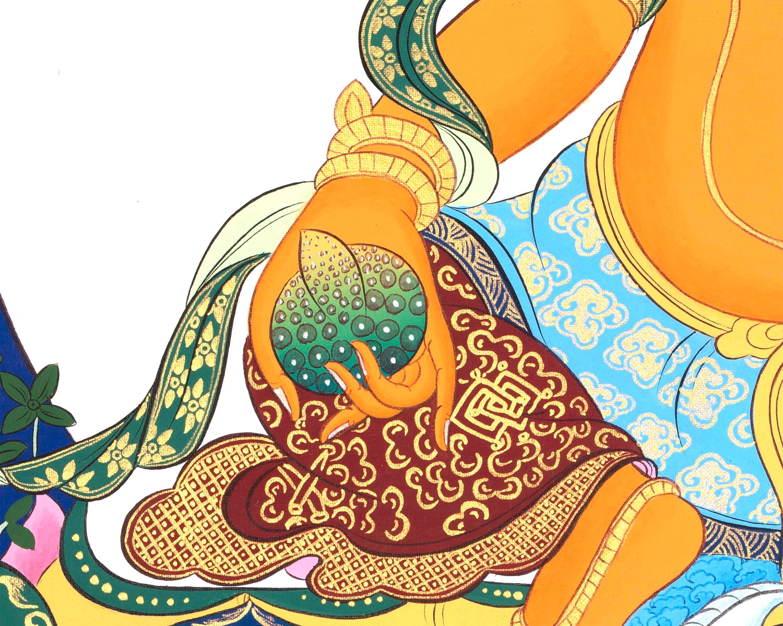 Zambala Thangka | Wealth And Prosperity