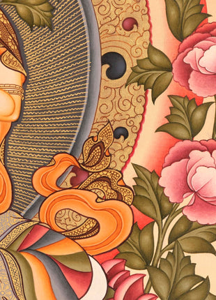 White Tara Goddess Thangka  | Mindfulness Meditation