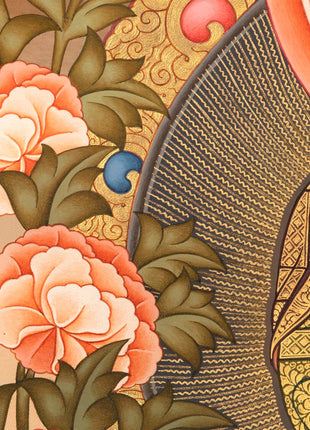 Amitabha Buddha Buddhist Thangka | Wall  Decor