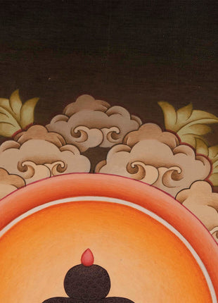 Amitabha Buddha Buddhist Thangka | Wall  Decor