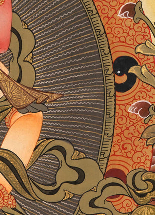 Vajrasattva Dorje Sempa Shakti  YabYum Thangka | The Union Of Compassion And Wisdom | Wall hanging Decoration