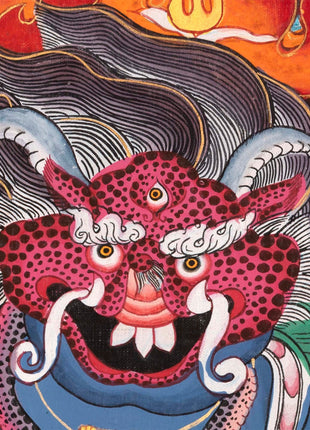 Garuda Thangka | Protective Wrathful Diety | Wall Decor