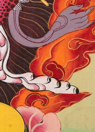 Garuda Thangka | Protective Wrathful Diety | Wall Decor