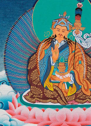 Chengrezig Handmade Original Thangka | Bodhisattva Avalokiteshvara