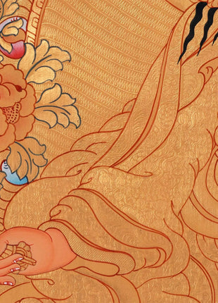 Padmasambhava Thangka | Tibetan Buddhism Art | Wall Decors