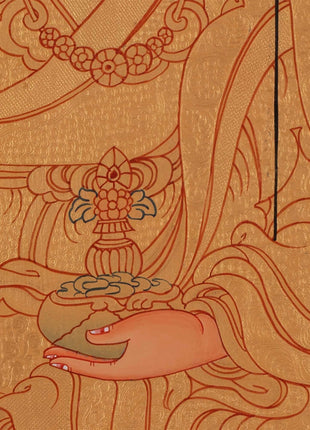 Padmasambhava Thangka | Tibetan Buddhism Art | Wall Decors