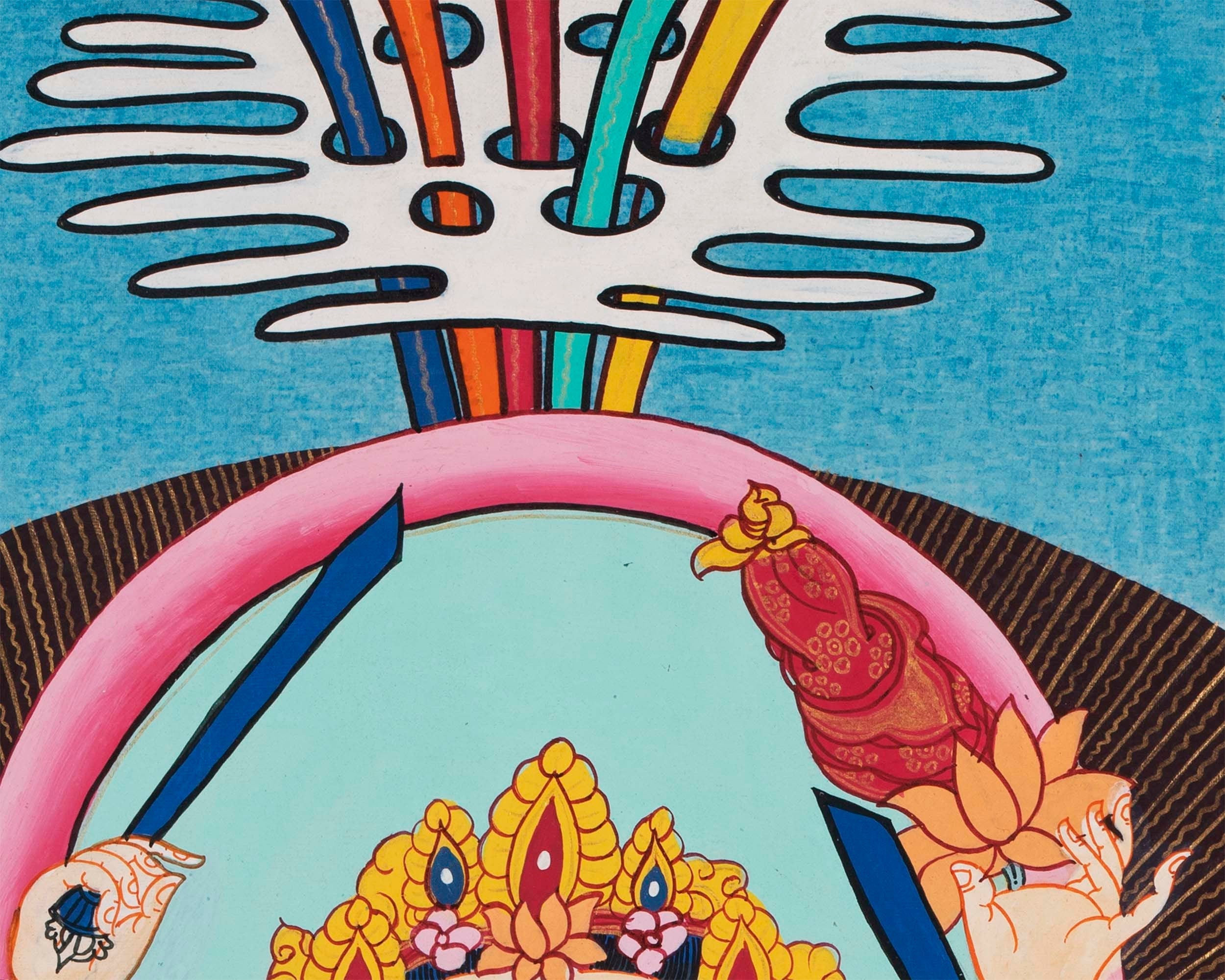 Bodhisattva Cundi Thangka | Mother Of All Bodhisattva Painting