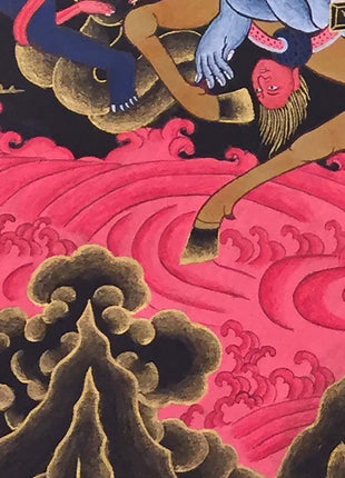 Original Palden Lhamo  | Buddhist Wall Deocr