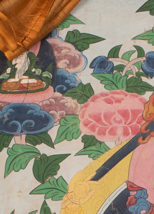 Manjushree Thangka | Vintage Thangka painting