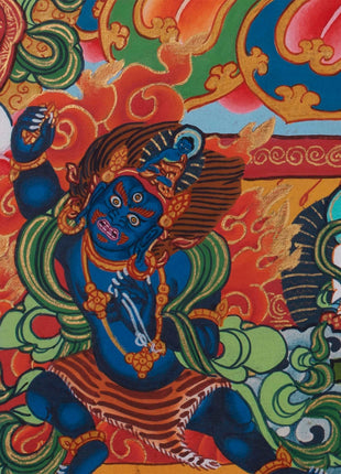 Gautama Buddha Thangka | Wall Decor | Tibetan Hand Painting