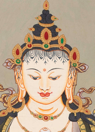 Four Armed Avalokiteshvara Chenrezig | Good Luck Symbols Art