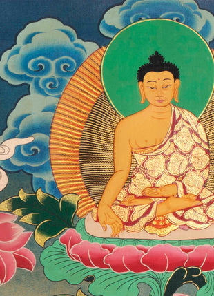 Eight Medicine Buddha Thangka | Wall Decoration Painting