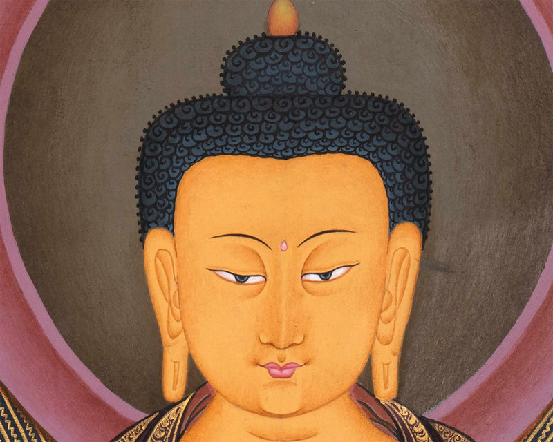 Shakyamuni Handmade Thangka | Art For Peace