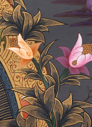 Shakyamuni Handmade Thangka | Art For Peace