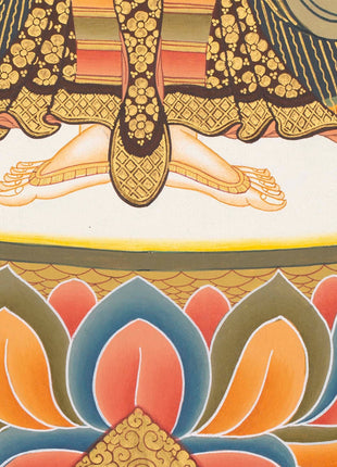 1000 Armed Bodhisattva Guanyin Chenrezig Thangka | Avalokiteshvara Thangka
