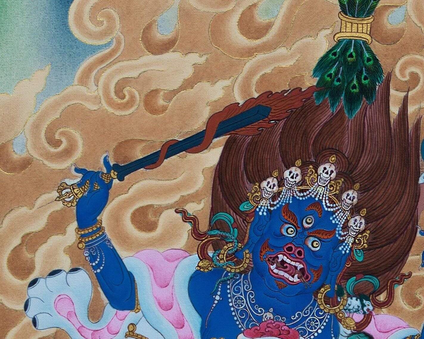 Mahakali thangka 