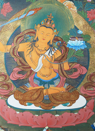 manjushri thangka 
