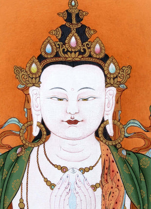 Avalokiteshvara | Chenrezig | Bodhisattva Painting | Enlightenment Thangka