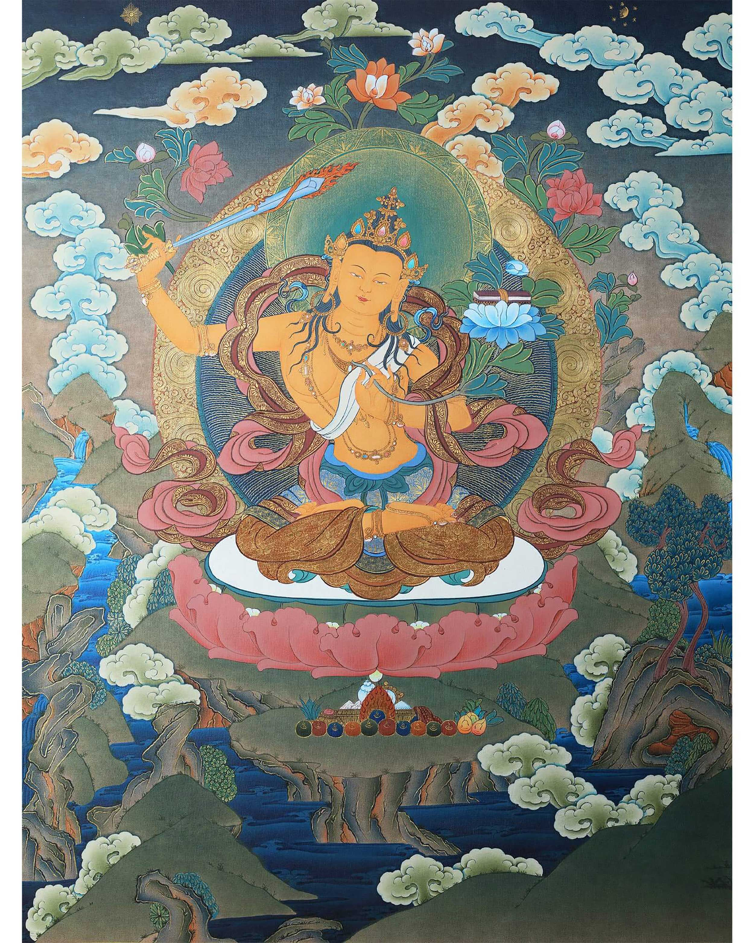 Manjushri Thangka