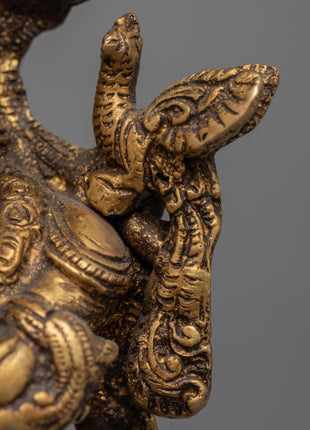 Hand-Crafted Krishna Statue With Intricate Details | Brass Statue Of Gopala-Krishna