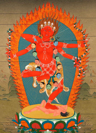Kurukulla Thangka | Traditionally Hand Painted Art