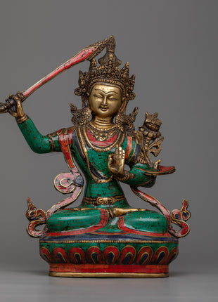Buddha Manjushri Statue