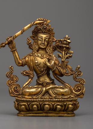 Manjushri Sadhana Statue | Embodying the Enlightened Mind of the Bodhisattva