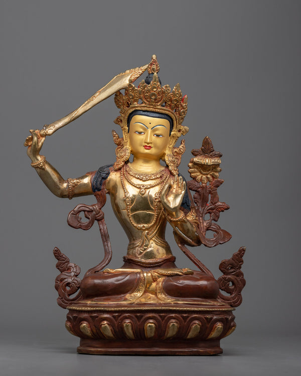 Manjushri Himalayan Art | Explore Wisdom with Our Manjushri Statue