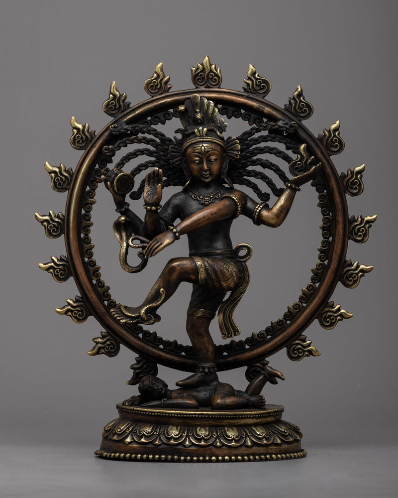 Engraved Shiva Nataraj Statue | Capturing the Dynamic Energy of Shiva