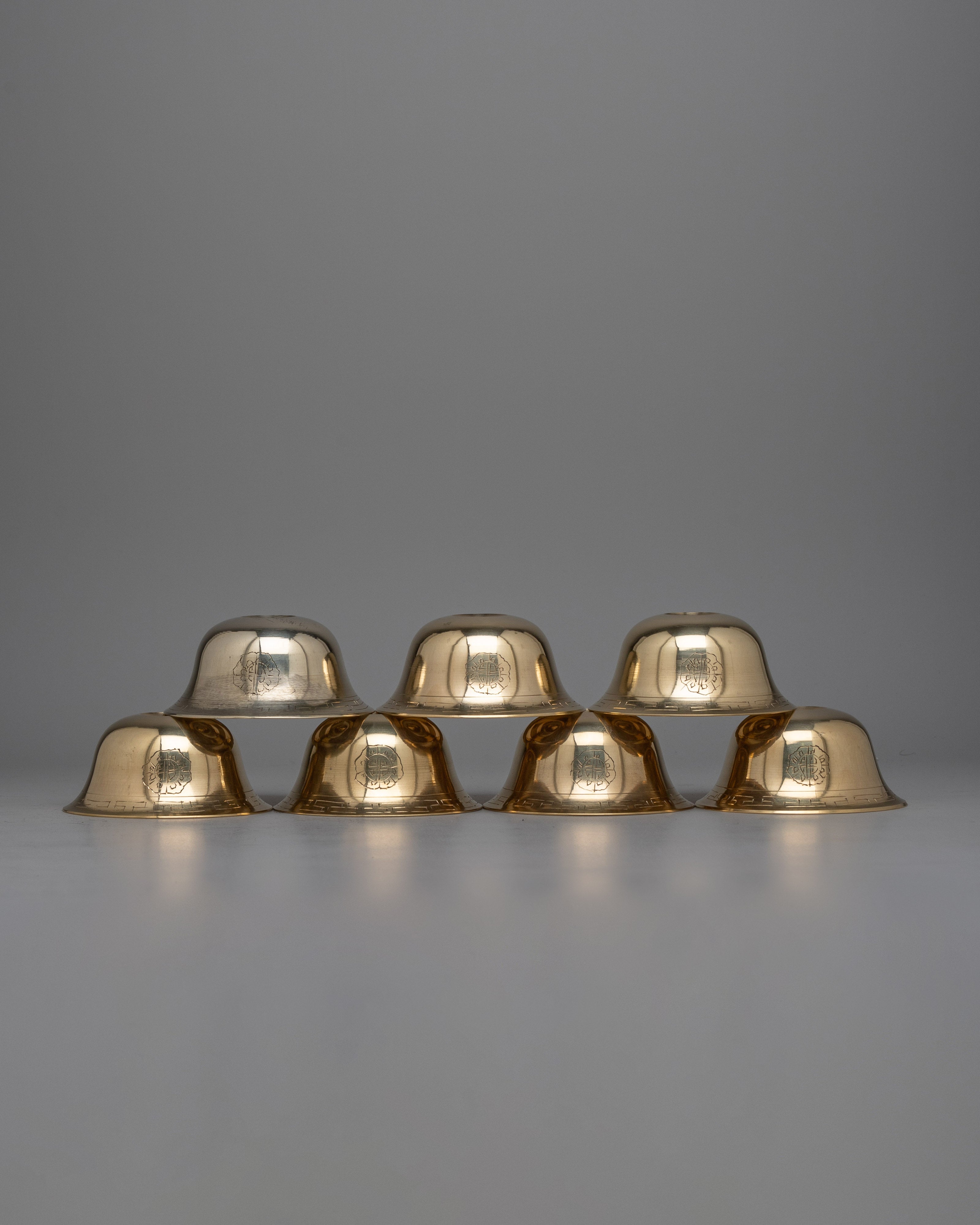Brass Bowls for Water Offering