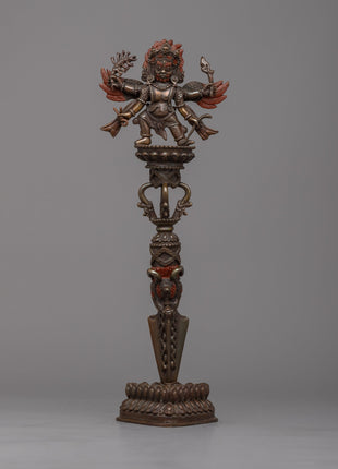 Oxidized Copper Phurba
