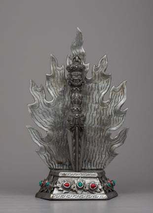 Iron Phurba Ritual Dagger 
