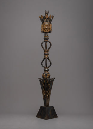 Handcrafted Phurba with Three Faces 
