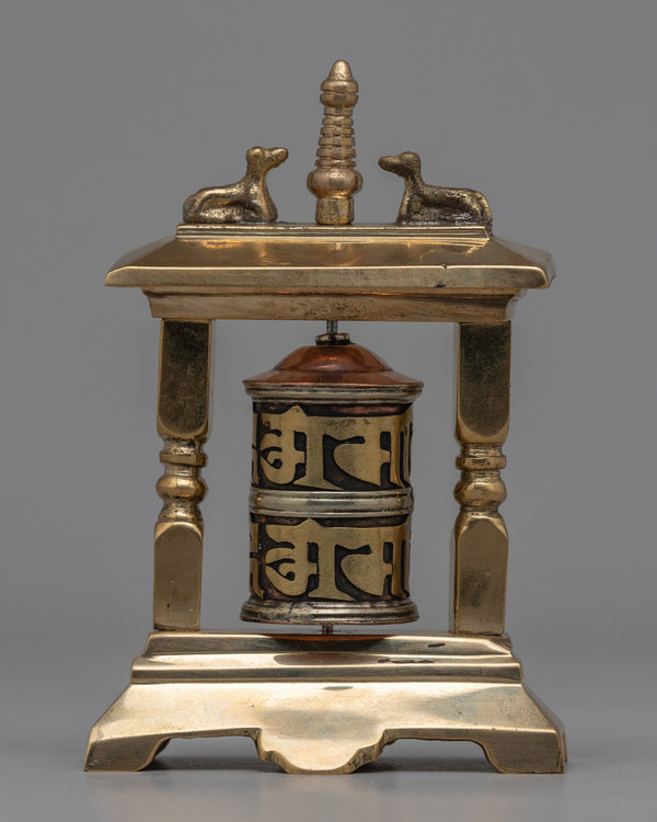 buddhist prayer wheel