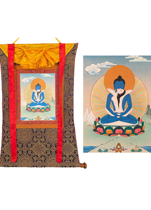 Samantabhadra With Consort Brocade