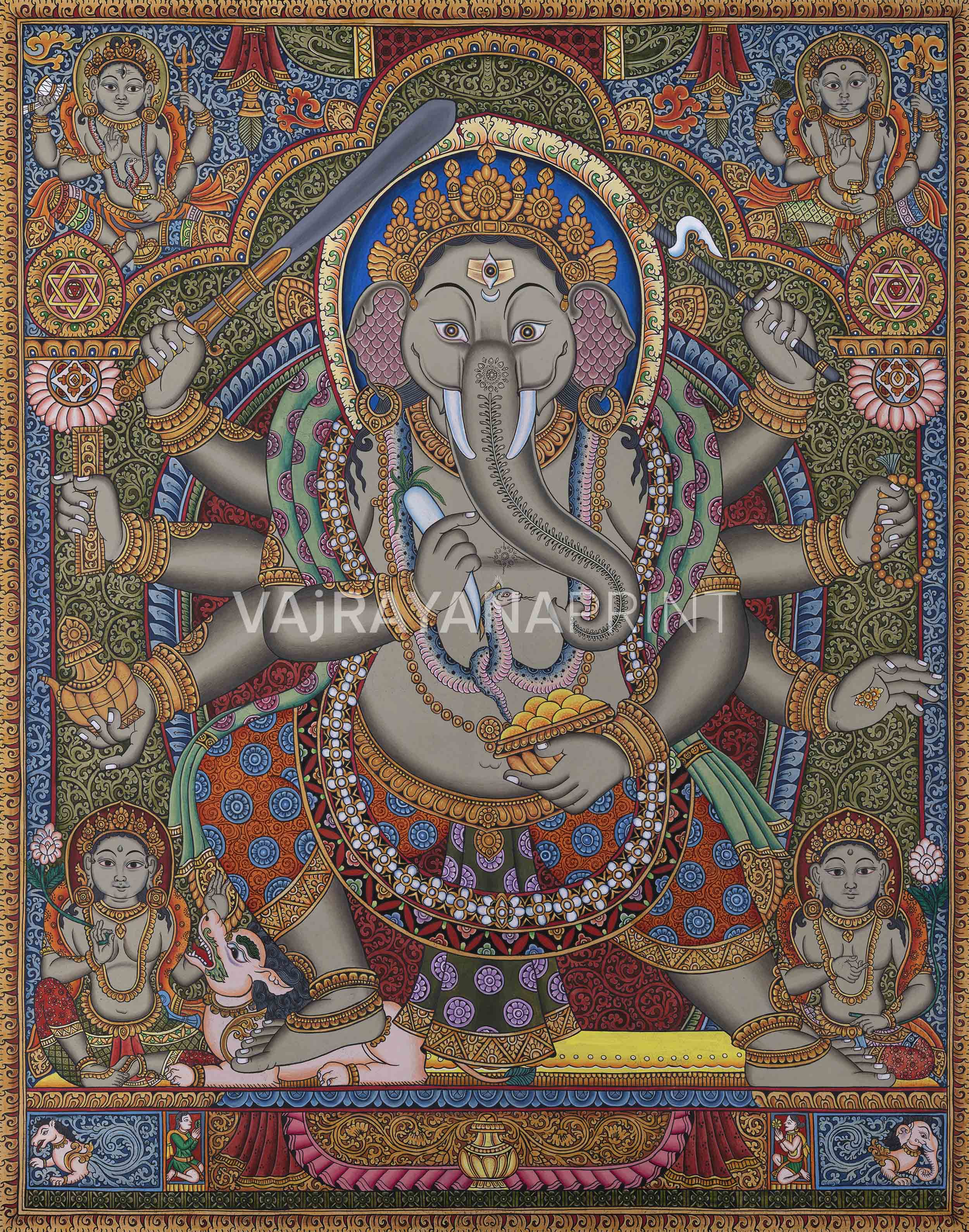 8 Armed Shree Ganesha 