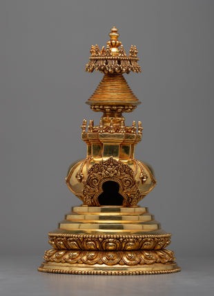 Buddhist Stupa Statue 
