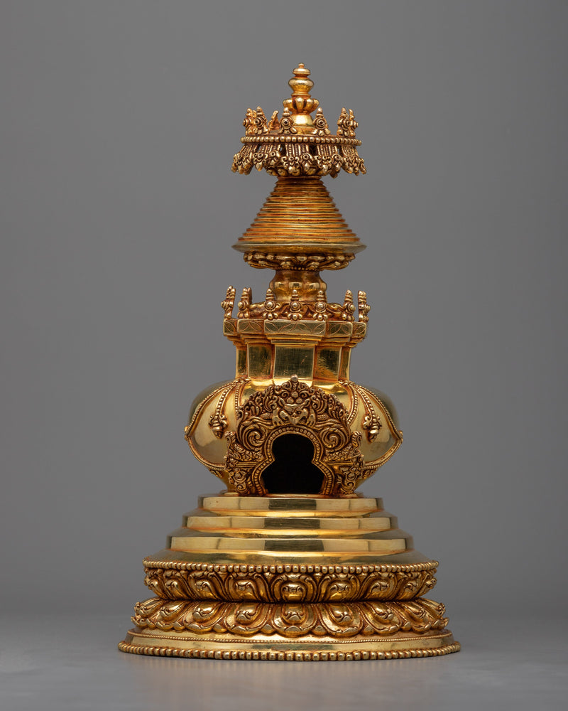 Buddhist Stupa Statue 