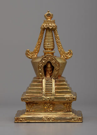 Sacred Stupa Statue