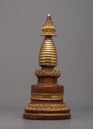 Kadampa Stupa Statue