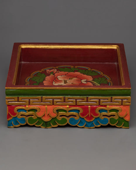 Tibetan Meditation Altar Table