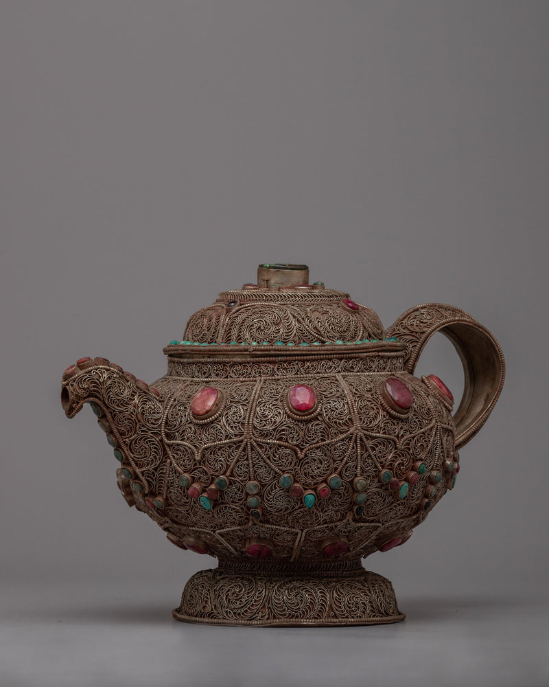 Large Tibetan Tea Pot