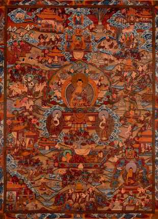 Buddha life Story | Art Painting
